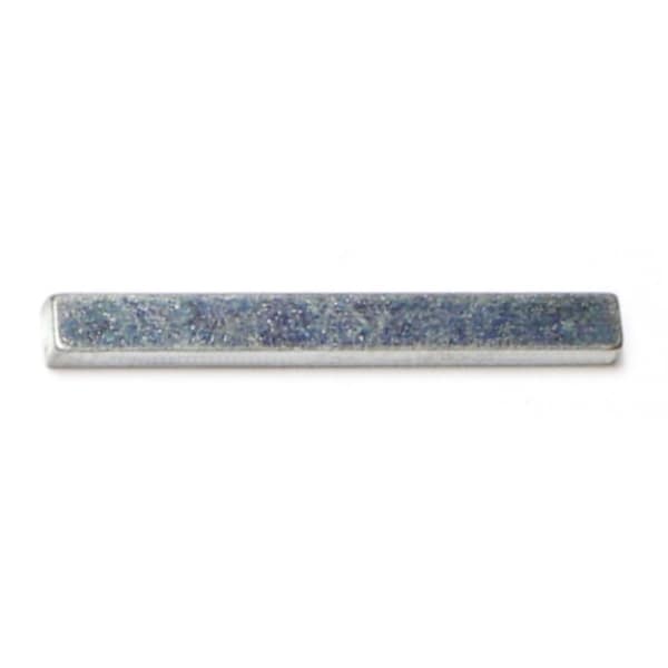 Midwest Fastener Machine Key Machine Key, Square End, Steel, Zinc, 1-1/2 in L, 3/16 in Sq, 8 PK 62626 - main